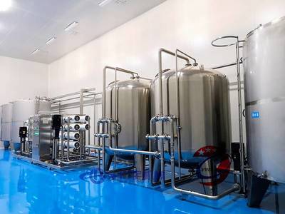 反渗透水处理设备 纯净水设备 超纯水设备 一级反渗透